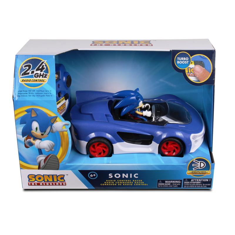 Carro RC NKOK Sonic Racing CrossWorlds Sonic O Ouriço